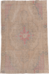 Vintage Oushak Area Rug (4' x 6')